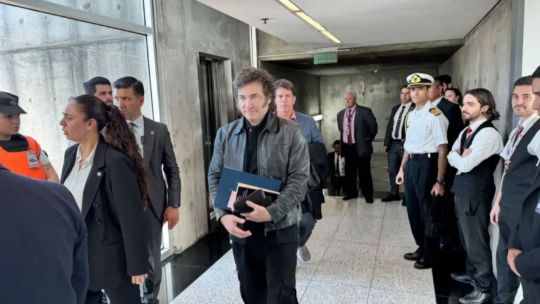 Imagen para el artículo: Javier Milei llegó a España: participará de un foro auspiciado por criptos y no se reunirá con el gobierno de Pedro Sánchez