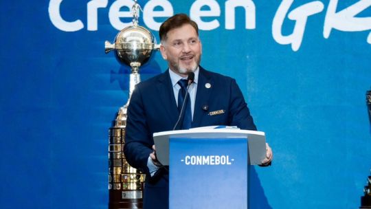 Imagen para el artículo: Alejandro Domínguez defendió la ampliación del Mundial 2030 a 64 selecciones como una "oportunidad histórica"