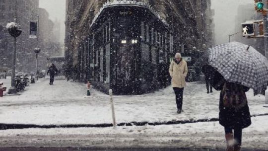 Imagen para el artículo: Alerta amarilla por nieve: el SMN emitió un aviso para el sudoeste de Santa Cruz
