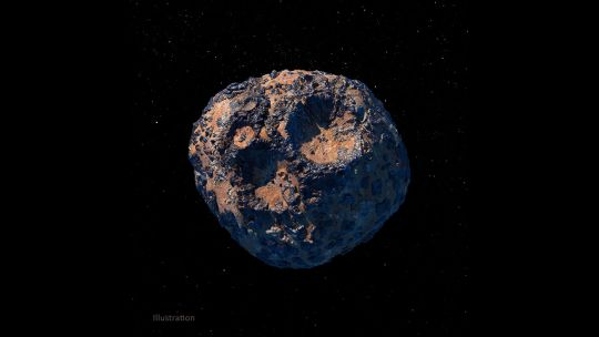 Imagen para el artículo: Por qué la misión Psyche es clave para la ciencia: el asteroide metálico que esconde los secretos del origen de la Tierra