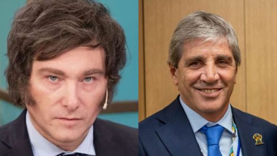 Imagen para el artículo: Caputo y Milei hablan ante empresarios que esperan señales sobre inversión, impuestos y competitividad