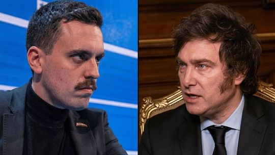 Imagen para el artículo: El violento cruce de Milei con el periodista Manu Jove