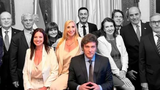 Imagen para el artículo: Gabinete raleado: la foto que muestra cómo se desintegró "el mejor equipo de la historia"