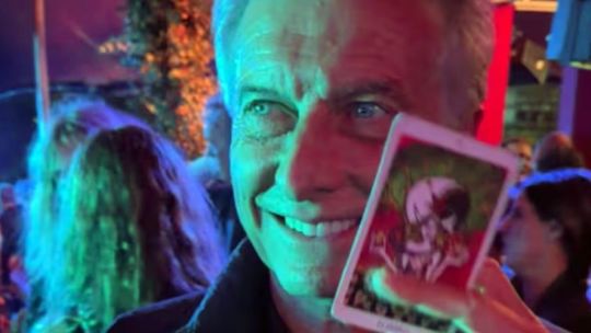 Imagen para el artículo: Macri en modo “Diablo”: noche, tarot y estrategia