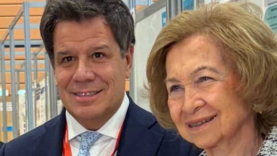Imagen para el artículo: Manes y la Reina Sofía de España: alerta global por demencia