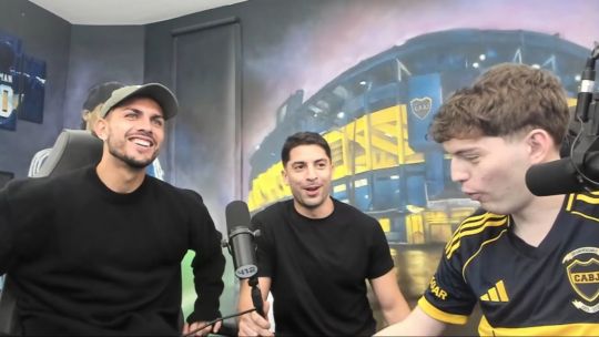 Imagen para el artículo: Festejo boquense: Leandro Paredes visitó a Davo Xeneize