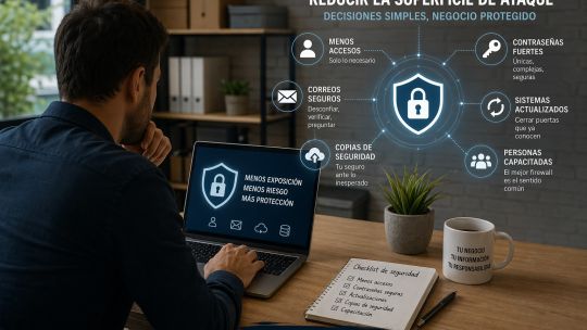 Imagen para el artículo: Cómo reducir la superficie de ataque y evitar ciberataques
