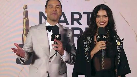 Imagen para el artículo: Moda "en naglas": el polémico vestido de Zaira Nara en los Martín Fierro