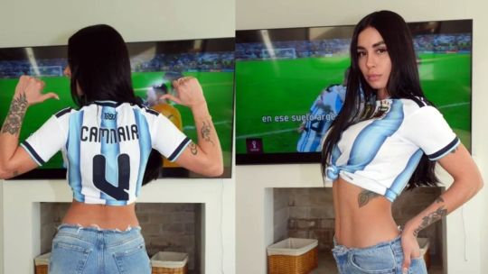 Imagen para el artículo: Cam Nair, la influencer que quiere cruzar de OnlyFans a la Selección