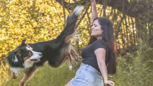 Imagen para el artículo: Dog dancing: la nueva moda de bailar con perros