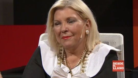 Imagen para el artículo: Lilita Carrió sorprendió en una entrevista: "Estoy embarazada"