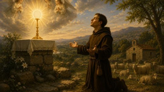 Imagen para el artículo: San Pascual Baylón: el humilde pastor que se convirtió en el Serafín de la Eucaristía