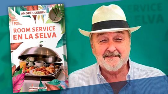 Imagen para el artículo: De la guerra global a la sátira sin filtro: Andrés Serbin estrenó "Room Service en la Selva", su nuevo libro de relatos