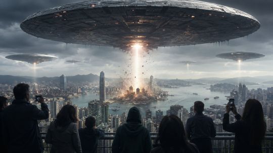 Imagen para el artículo: ¿Qué pasaría si los extraterrestres llegaran a la Tierra? El caos global que anticipa Harvard