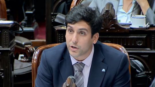 Imagen para el artículo: "Produció", el furcio del diputado libertario Gino Visconti al que corrigieron en plena sesión