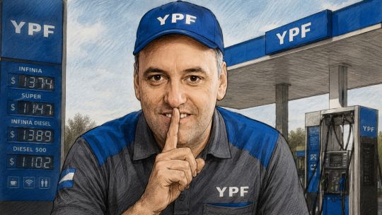 Imagen para el artículo: YPF y pauta: ¿Cada vez que cargás nafta protegés a Adorni?