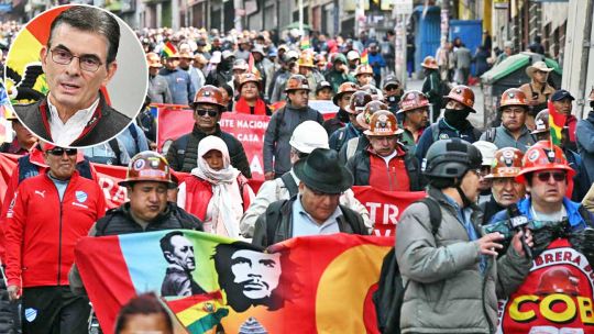Imagen para el artículo: El presidente de Bolivia Rodrigo Paz se reduce el sueldo a la mitad ante protestas que exigen su renuncia