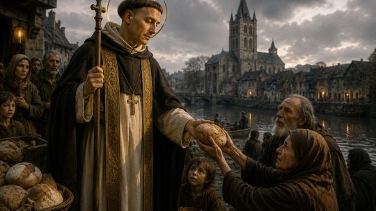 Imagen para el artículo: La luz de la Galia merovingia: la caridad inagotable y los milagros de San Germán de París