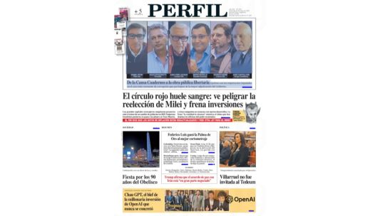 Imagen para el artículo: La tapa de Diario PERFIL del domingo 24 de mayo de 2026