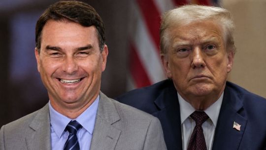 Imagen para el artículo: Flavio Bolsonaro espera reunirse mañana con Trump, pero no hay ninguna certeza