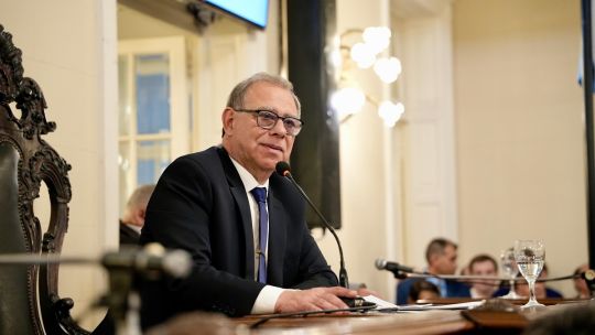 Imagen para el artículo: Eduardo Tassano criticó las internas del Gobierno nacional y alertó por la crisis industrial
