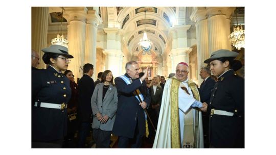 Imagen para el artículo: Jaldo pidió unidad nacional en el Tedeum del 25 de Mayo