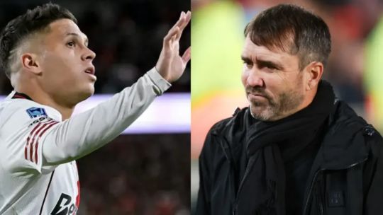 Imagen para el artículo: ¿Fin del ciclo?: La grieta futbolística entre Juanfer Quintero y el "Chacho" Coudet en River