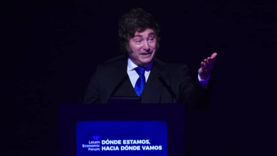 Imagen para el artículo: Milei redobló sus ataques a la política y defendió el rumbo económico en el Latam Economic Forum