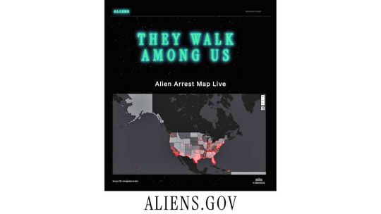 Imagen para el artículo: La Casa Blanca lanza un sitio que compara migrantes con ‘aliens’