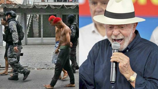 Imagen para el artículo: Lula batalla contra Flavio Bolsonaro por las dos mayores facciones criminales de Brasil