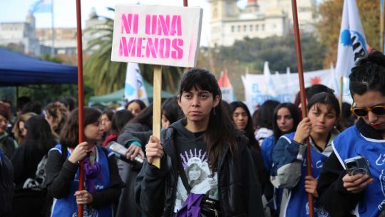 Imagen para el artículo: Ni Una Menos volvió a las calles y el Gobierno minimizó el impacto de la convocatoria