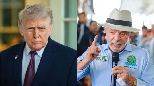 Imagen para el artículo: La decisión de Trump de gravar con nuevos aranceles a Brasil parece una medida para ayudar al candidato opositor