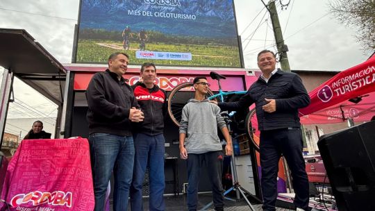 Imagen para el artículo: Lanzaron en La Cumbre el Mes del Cicloturismo 2026