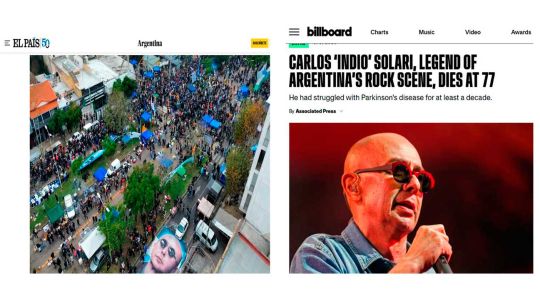 Imagen para el artículo: La prensa internacional se hace eco de la muerte y el masivo velatorio del Indio Solari