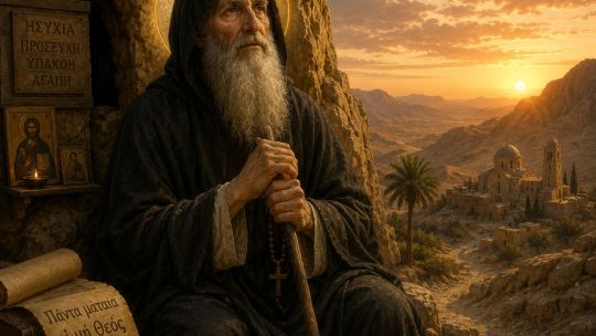Imagen para el artículo: San Arsenio el Grande: el sabio maestro de emperadores que eligió el silencio absoluto del desierto