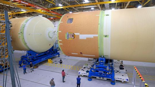 Imagen para el artículo: Ambicioso plan de la NASA para Artemis III: tres cohetes y dos acoplamientos en órbita
