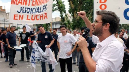 Imagen para el artículo: En la vuelta a la actividad en tribunales se extiende el conflicto salarial con un paro por 60 horas