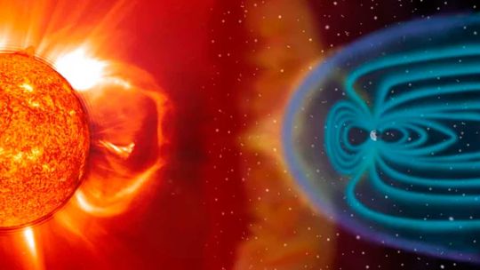 Imagen para el artículo: StormWall: plantean la creación de un “escudo de plasma” de 400 toneladas para proteger a la Tierra de tormentas solares