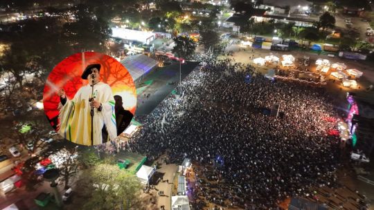 Imagen para el artículo: Piko Frank reunió a 50 mil personas en la Bienal y convirtió “Ji ji ji” en un pogo folclórico