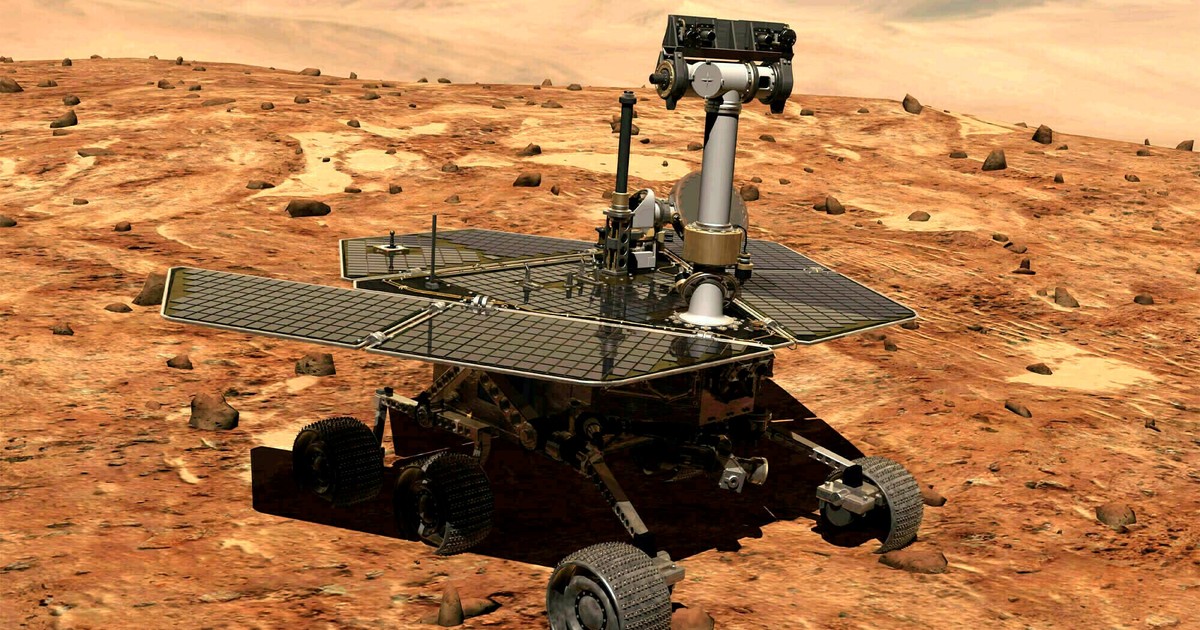 Imagen para el artículo: Una roca hallada en Marte escondía en su interior algo increíble