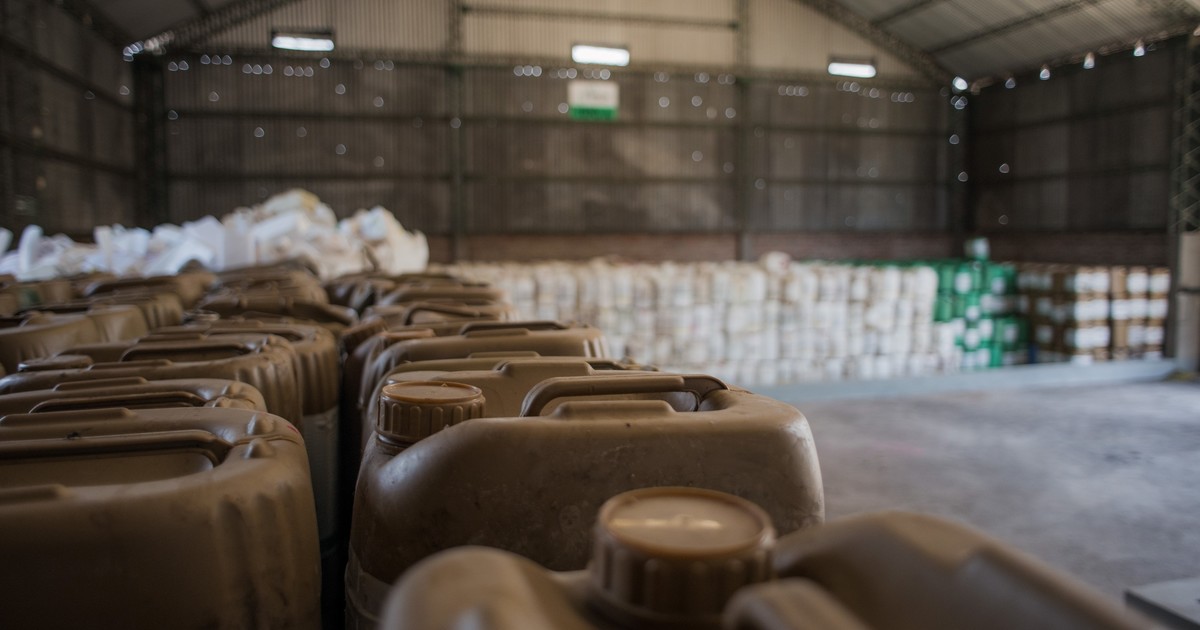 Imagen para el artículo: Crece la recuperación de envases vacíos de fitosanitarios, pero 1,3 millones de kilos no se reciclaron por falta de lavado