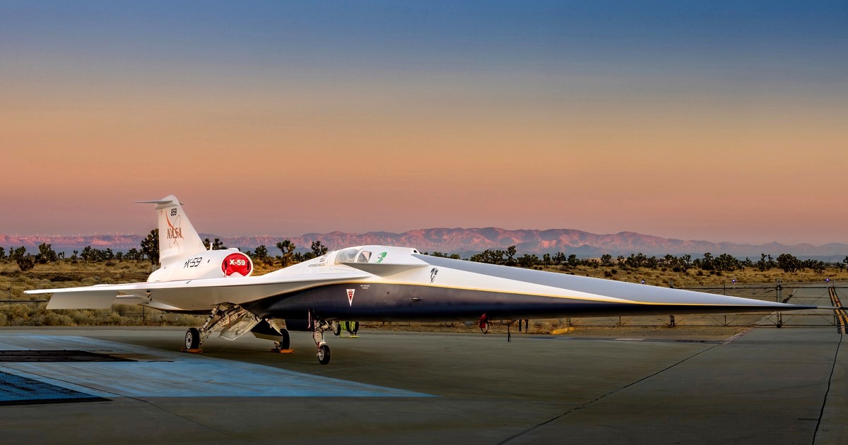 Imagen para el artículo: La NASA probó un avión supersónico silencioso: rompió la barrera del sonido sin el estruendo del Concorde