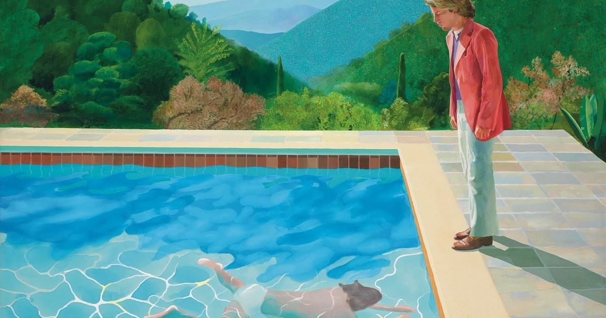 Imagen para el artículo: David Hockney, el artista que pudo ver cómo su obra se vendía en cientos de millones de dólares