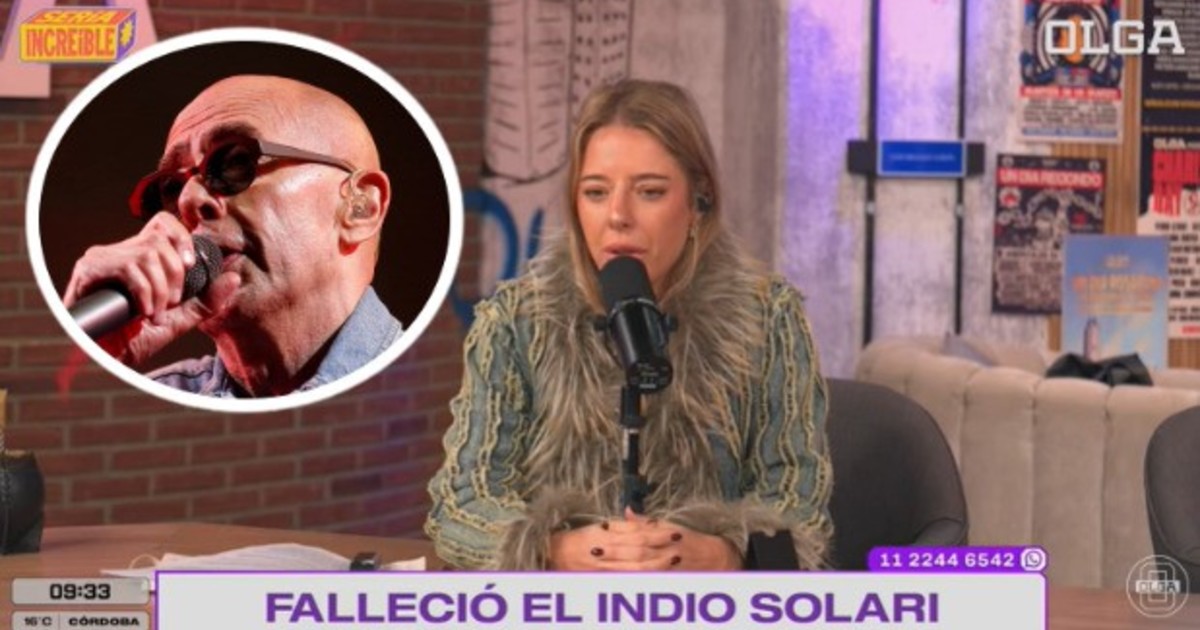 Imagen para el artículo: El traspié de Nati Jota al comunicar la muerte del Indio Solari