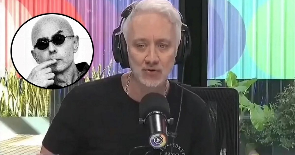 Imagen para el artículo: La reacción de Andy Kusnetzoff al enterarse de la muerte del Indio Solari en vivo