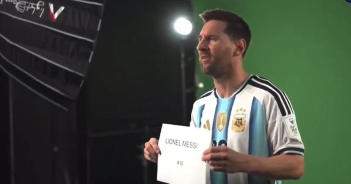 Imagen para el artículo: La Selección Argentina filmó las gráficas para la TV del Mundial con Messi, muchos guiños y un Scaloni "actor"