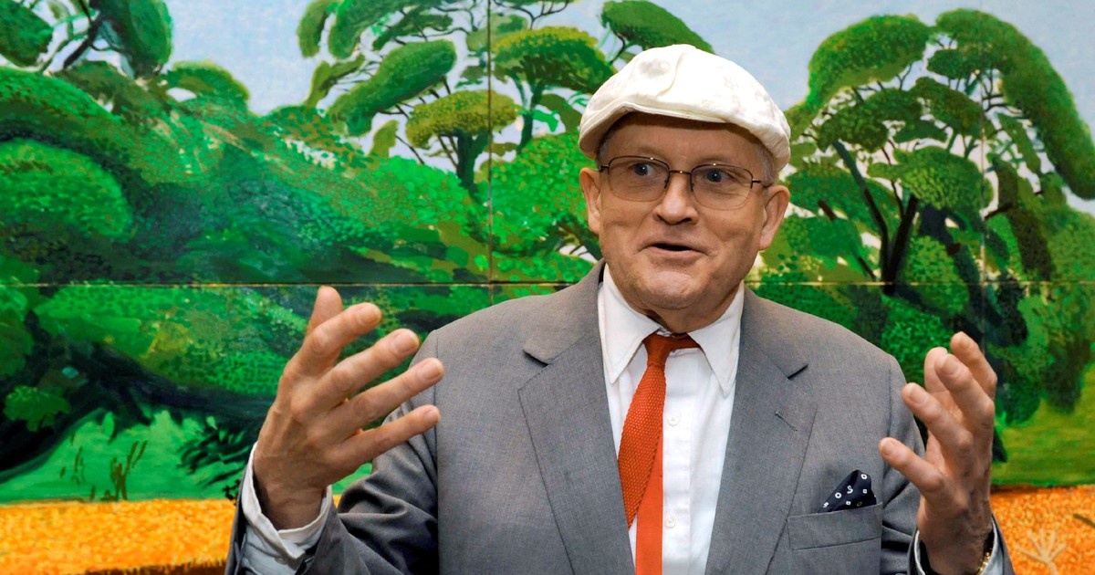 Imagen para el artículo: David Hockney, 88 años: "Ama la vida" y "Escuchar es un acto positivo: hay que esforzarse para hacerlo"