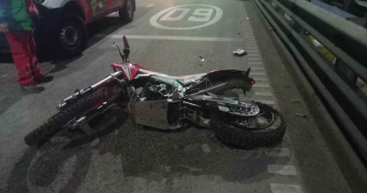 Imagen para el artículo: Un motociclista de 41 años murió en un choque sobre la Autopista 9 de Julio