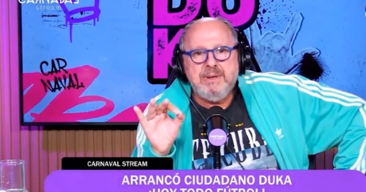 Imagen para el artículo: Más problemas en el canal vinculado a Toviggino: "Duka" le pegó a la conducción y le bajaron el programa