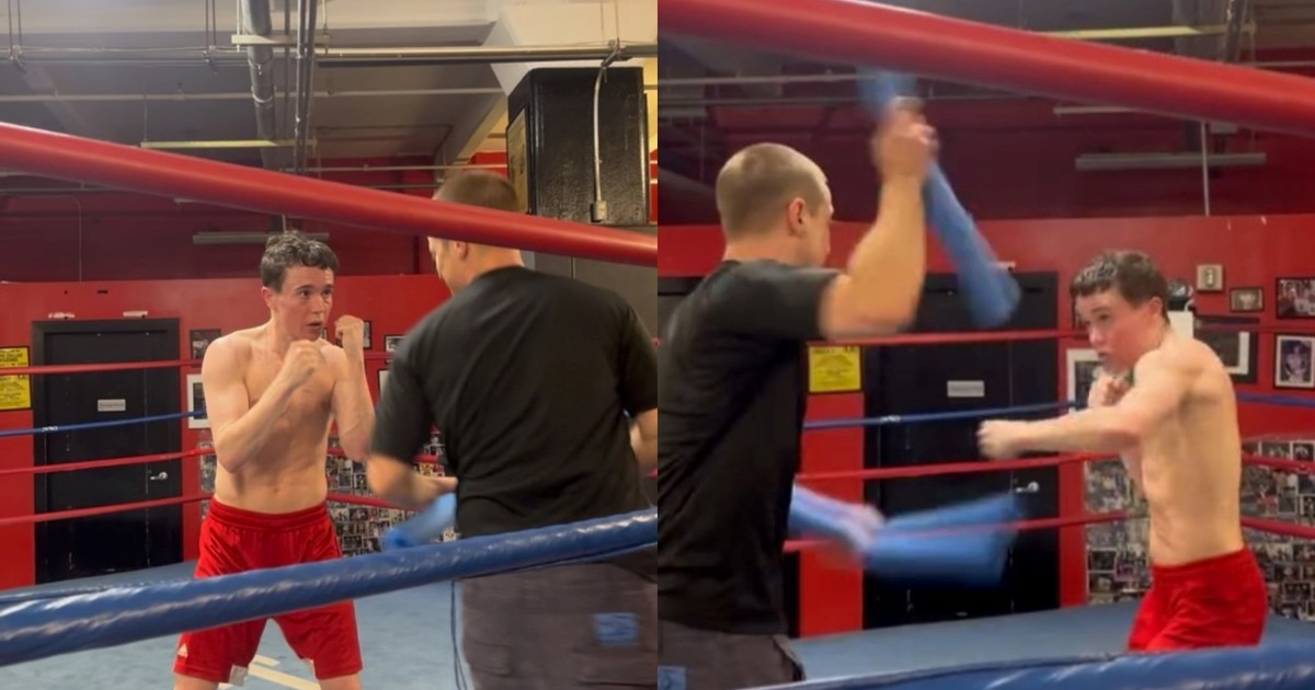 Imagen para el artículo: Quién es Nolan Hanson, el entrenador de boxeo detrás de la transformación física de Elliot Page